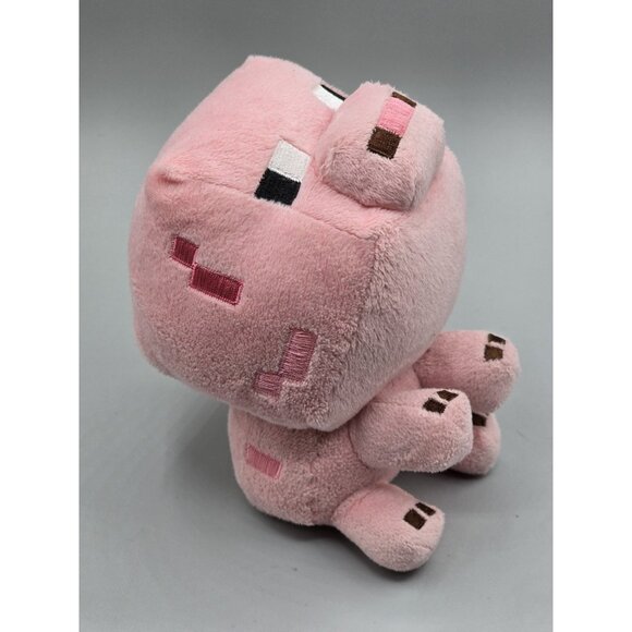 Minecraft Overworld Baby Pig 7" Plush Pink‎ - Picture 1 of 7